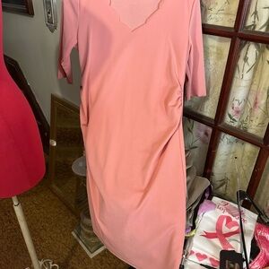 Maternity/ Medium, Peach Dress